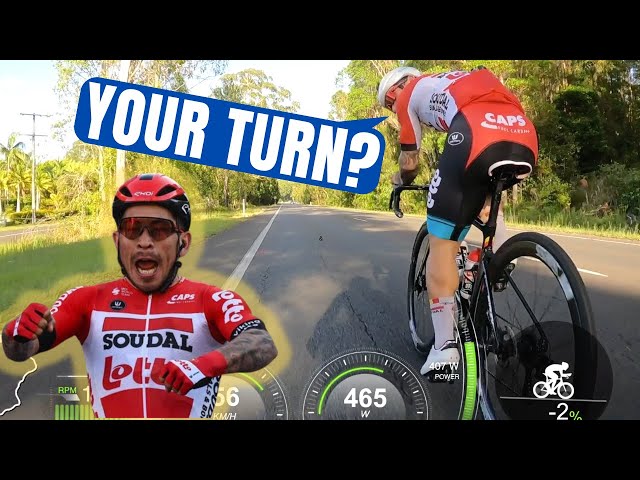 Caleb Ewan Disintegrated our Local FAST Group Ride