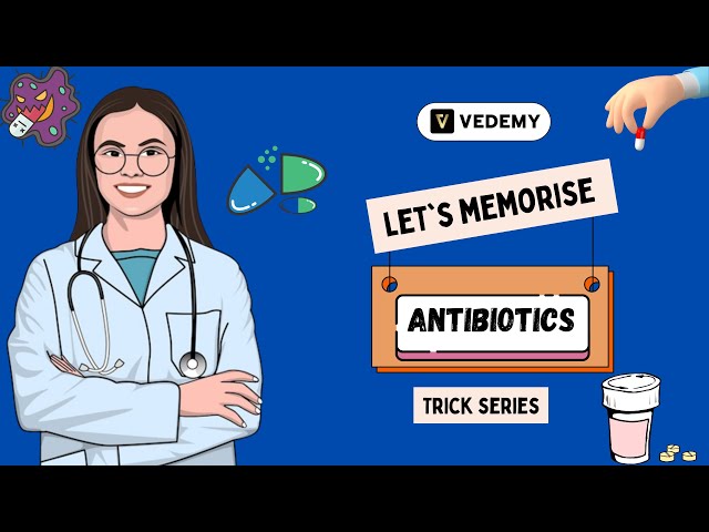 Antibiotics | Mnemoics Series | Quick Recalling | Manisha Verma | CSIR | GATE | DBT | ICMR | CUET |