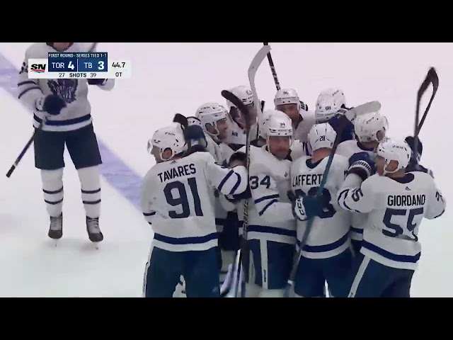 All Toronto Maple Leafs Playoff OT Goals (2017-2025)