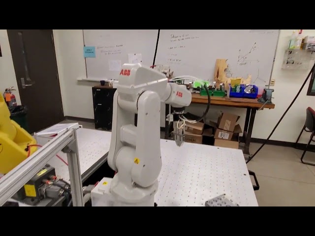 Introduction to ABB Robot Coding- Write a Simple Code for Moving and Closing the Gripper