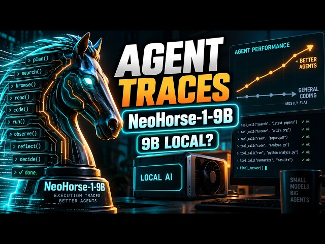 NeoHorse-1-9B: Can Agent Traces Make Qwen3.5-9B a Better Local Agent?