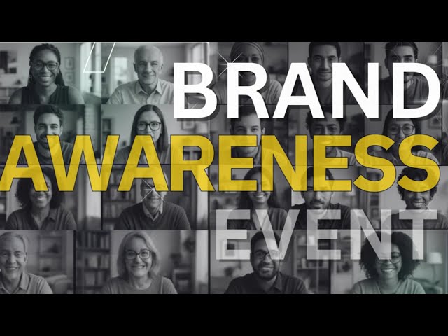 Registered For The Next Brand Awareness Event