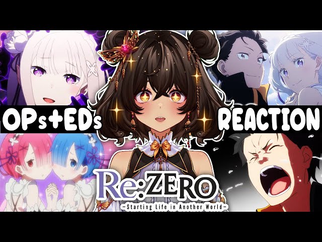 First Time Reacting To Re:ZERO Openings and Endings (1-5)