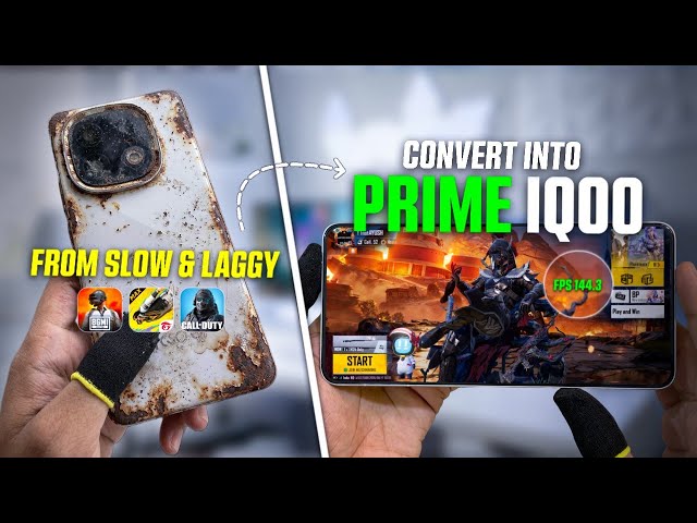 Convert Old & Laggy iQOO / Vivo Phone Into A Gaming Beast! 🔥 (Change OS + Thermals) 