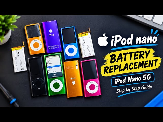 🔋 iPod nano 5G Battery Replacement – One of the Hardest iPod Repairs!