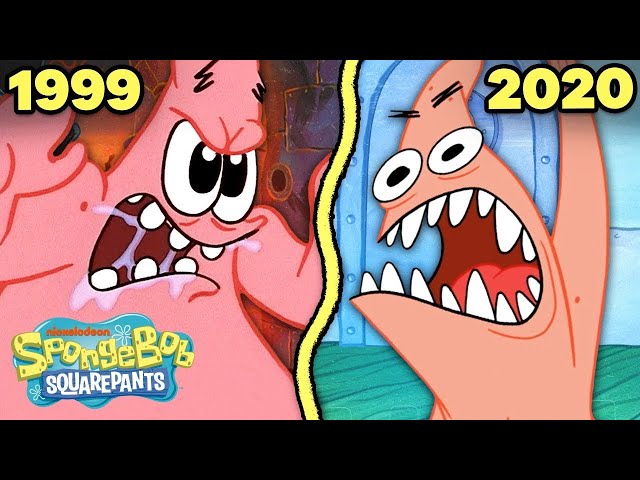 Patrick Timeline 😡 Freak Out Moments Through the Years | SpongeBob
