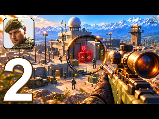 Warline: Sniper Strike - Gameplay Walkthrough Part 2 - War Sniper Action Game (iOS, Android)