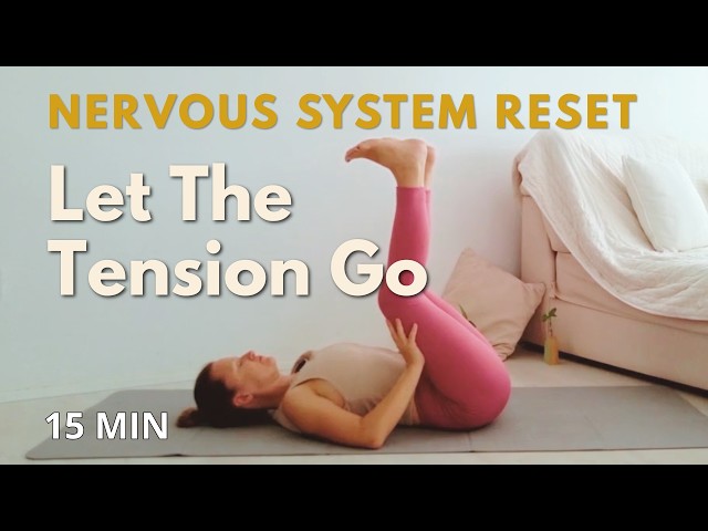 SOMATIC YOGA FOR NERVOUS SYSTEM RESET | Somatic Stress Release | 15 Min