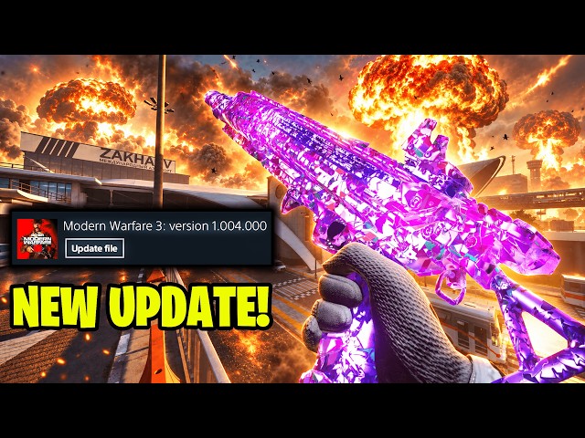 Modern Warfare 3 dropped a new update... (New MW3 Changes?)