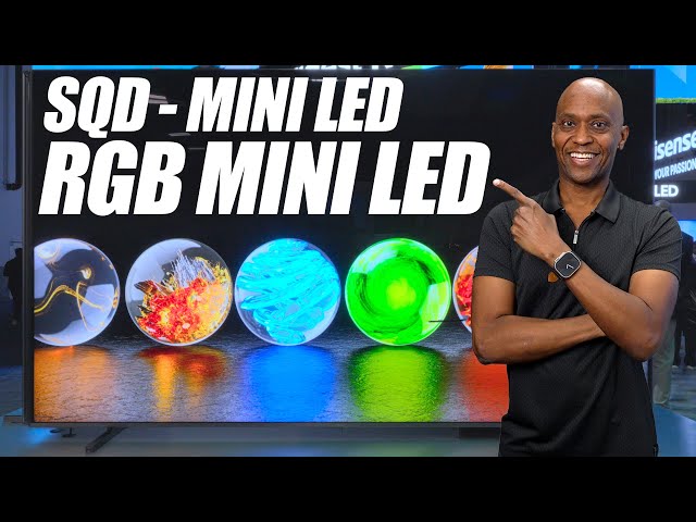 Технологии RGB и SQD-Mini LED. Что нового в мире телевизоров в 2026 году?