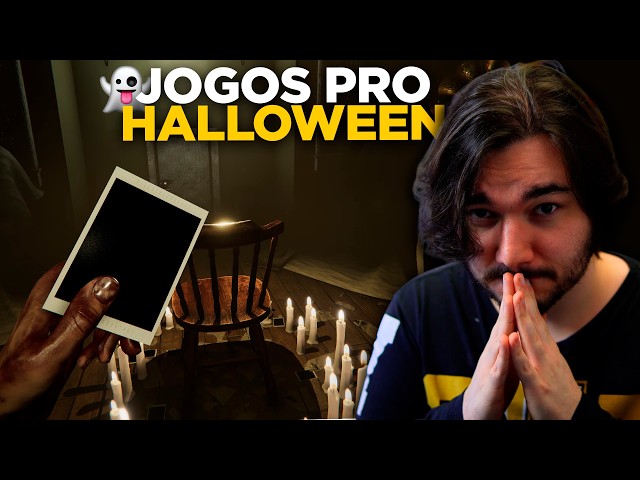 Melhores Jogos de TERROR pro HALLOWEEN 👻