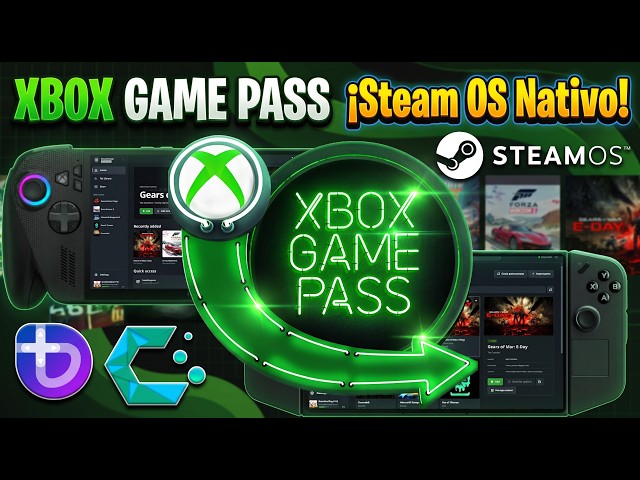 Finally! XBOX GAME PASS on Steam Deck or any handheld PC with SteamOS, Bazzite, or CachyOS 🔥