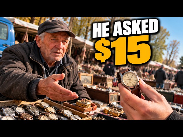 This Flea Market Seller Had No Idea What He Was Selling