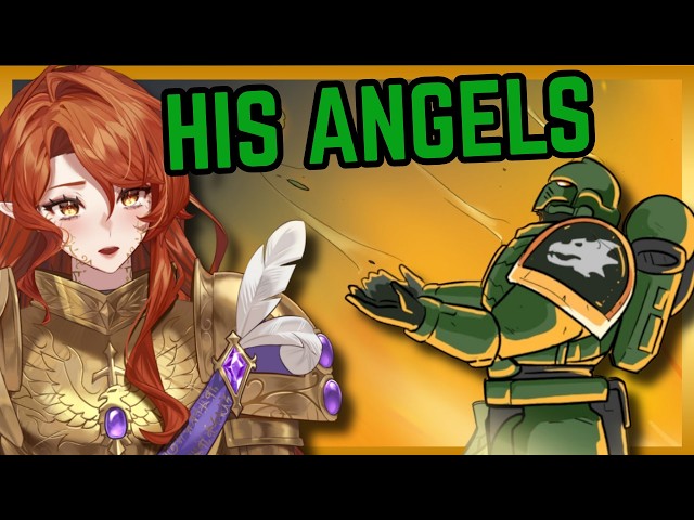 His Angels Comic Dub | 40K VTUBER REACTS