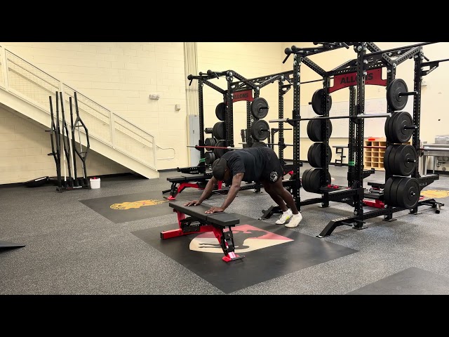 Hands Elevated Pike-Ups