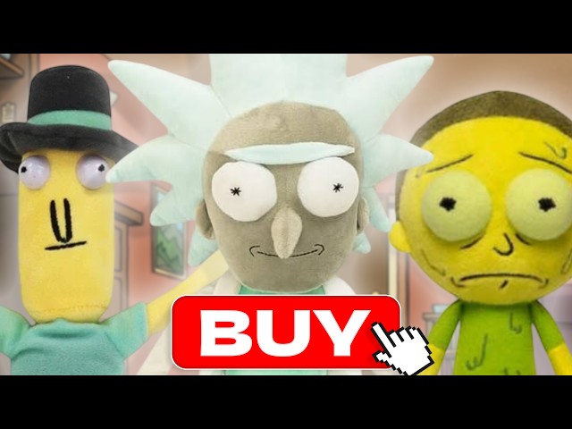 Rick and Morty Merch is WEIRD...