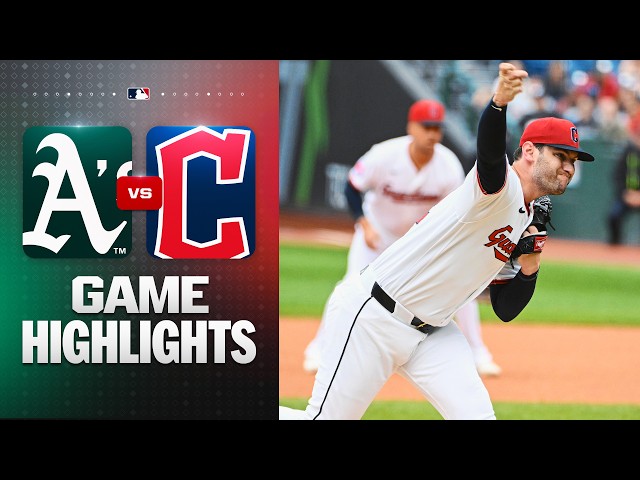 Athletics vs. Guardians Game Highlights (9/20/26) | MLB Highlights