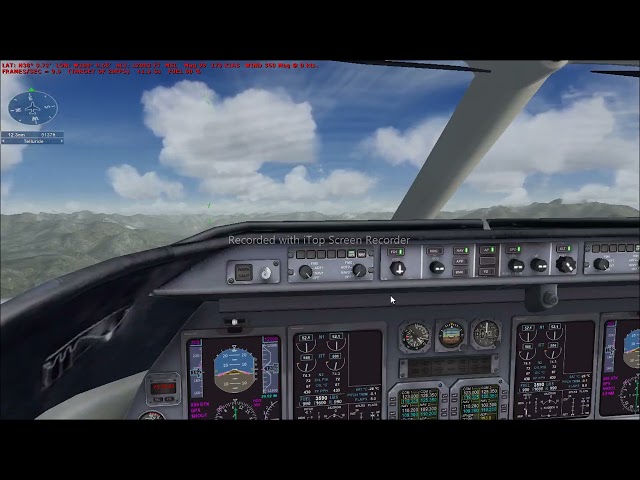 Celeberty is going to Tollirude. Cocpit landing FSX misiion. Please Subscribe and like