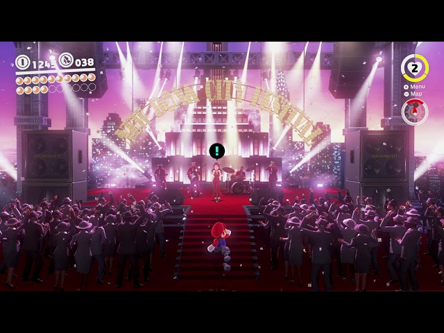 Super Mario Odyssey Nintendo Switch 2 Opening Gameplay [HDR]