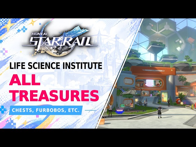 Honkai Star Rail LIFE SCIENCE INSTITUTE All Chest Locations & Furbobo Treasures (Astropolis)