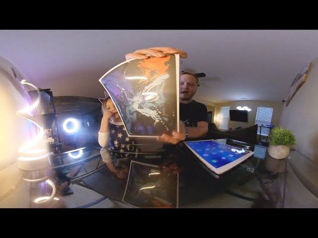 360° iPad Pro Unboxing - 2018 Silver Apple iPad Pro 12.9 inch 512gb - 360 Video