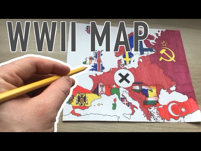 drawing Europe in 1941