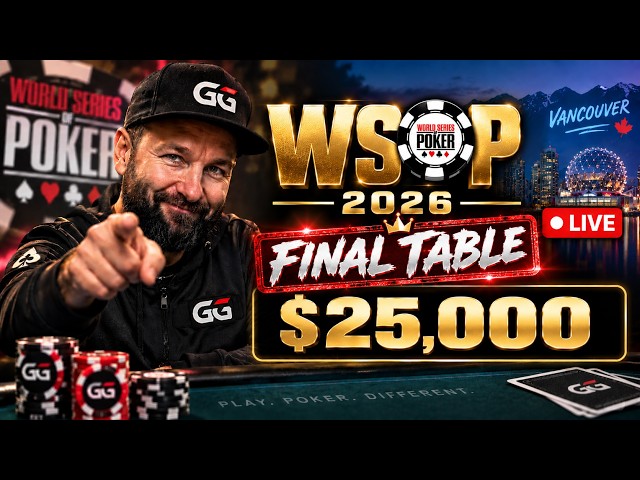 FINAL TABLE playing for $900,000!!! 25k GG Millions High Roller