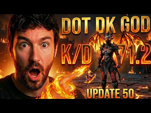 ESO PVP - STRONGEST DOT DK BUILD I PLAYED | UPDATE 50