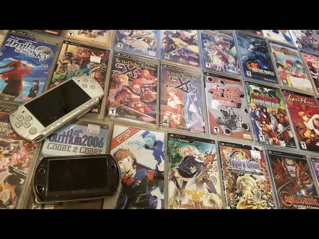 My PSP Collection 2020 - RPGs for days!!!