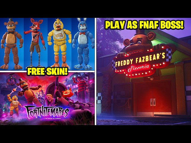 *NEW* FNAF UPDATE! (Free Skin, FNAF Boss, Mythic!)