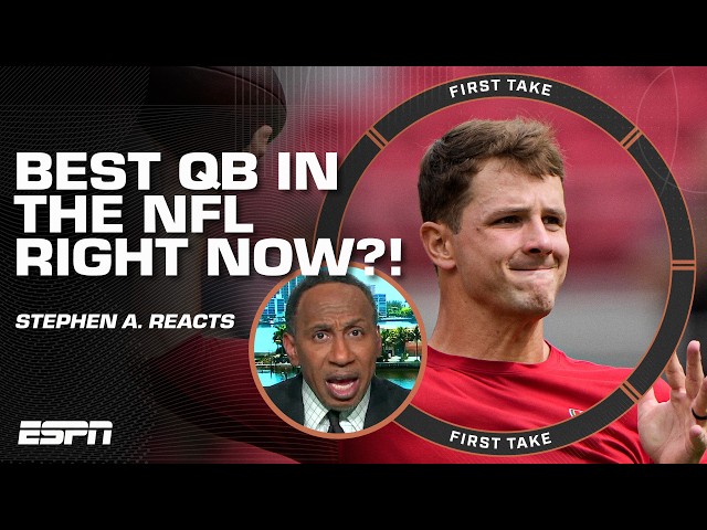 Is Brock Purdy the BEST QB in the NFL right now?! 👀 | First Take