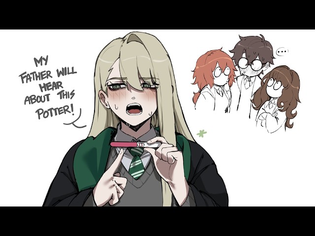 Pregnant Malfoid!? || Harry Potter || Comic dub #harrypotter #drarry