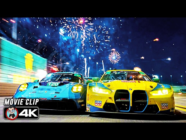 24 Hours Of Daytona - Opening Race Scene | F1 (2025) Movie CLIP 4K