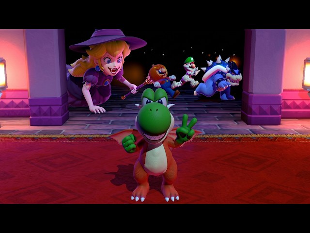 Super Mario Party – Epic Minigame Battle | Yoshi Vs Bowser Vs Luigi Vs Mario 4K UHD