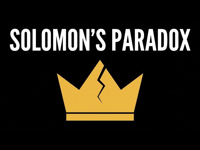 Solomon's Paradox: The Real Reason You Are Wiser About Other People's Lives Than Your Own