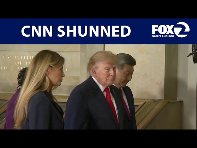 White House replaces CNN with conservative outlet on Air Force One trip | KTVU