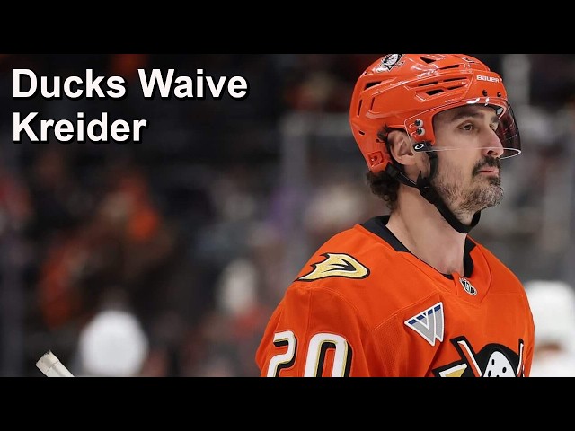 Ducks Waive Kreider, Barkov Confident, McKenna to Live with Tavares