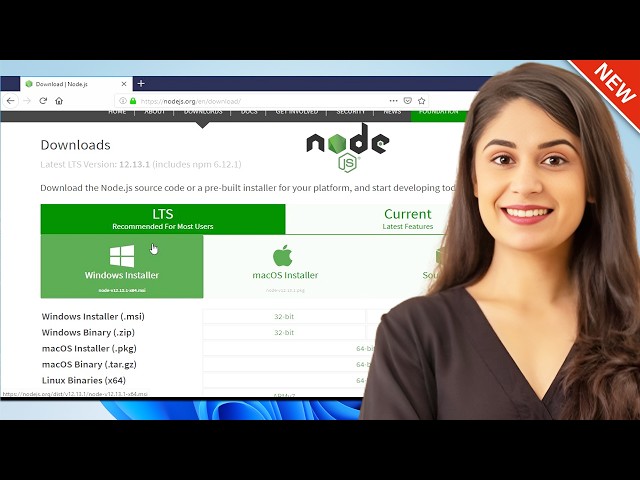 How to Install Node.js in windows 10 Or 11?