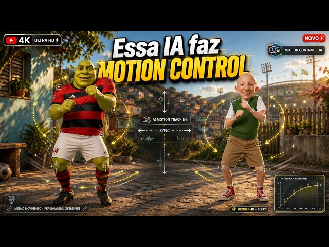 How to create MOTION CONTROL with AI: complete step-by-step