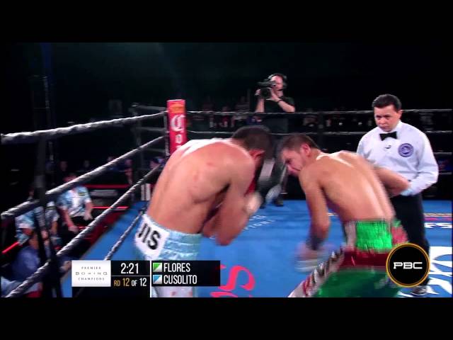 Flores vs Cusolito: PBC on FS1 HIGHLIGHTS - Sept. 22, 2015