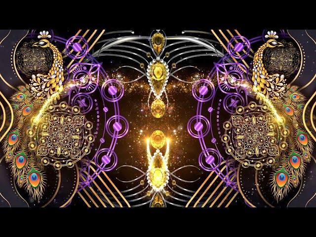 Free 4K Motion Mandala with Peacock Luxury Background Wedding Event - DXV - VJ Loop