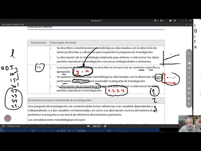 Evaluación interna de Física del IB / Consejos para una buena investigación