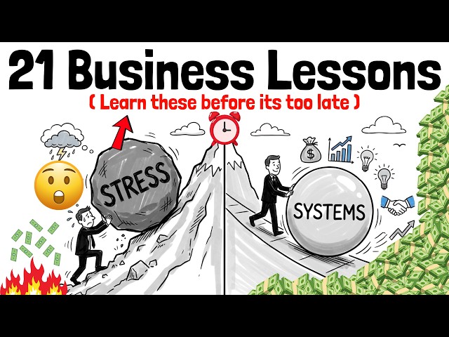 21 Business Lessons Every Small Business Owner Needs (Learn These Before It's Too Late)