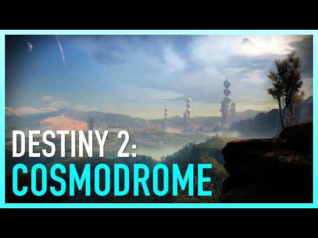 Destiny 2: Cosmodrome - 4K HDR Beautiful World Scenery (PS5)