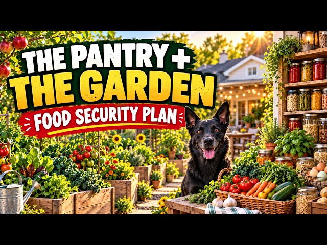 The Pantry + The Garden: Our Suburban Food Security Plan