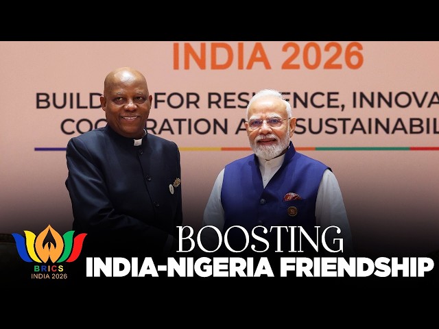PM Modi holds a meeting with Vice President Kashim Shettima of Nigeria