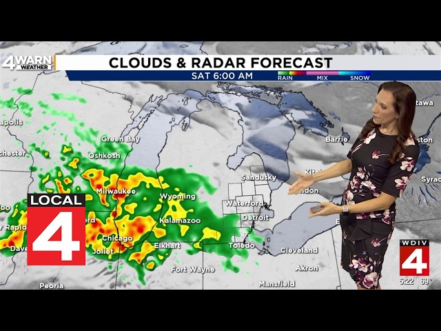 Metro Detroit weather forecast, Sept. 17, 2026  -- 4 p.m. Update