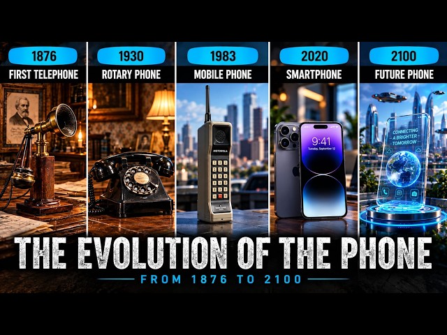 📞 The Evolution of the Phone 1876–2100