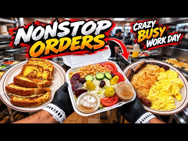 POV Cooking ASMR : From a Slow Start to a CRAZY Kitchen Rush! 🔥