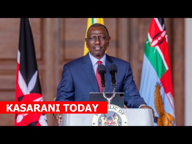 LIVE! PRESIDENT RUTO TO SPEAK IN KASARANI TO ANSWER SIFUNA & SPONSOR UHURU AFTER ENVEILING NEW PARTY